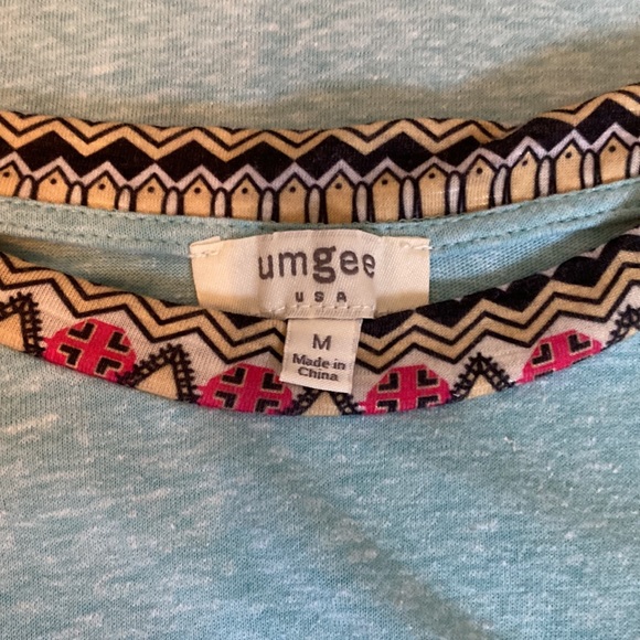 Umgee 3/4 Sleeve Tunic Top - Picture 4 of 8